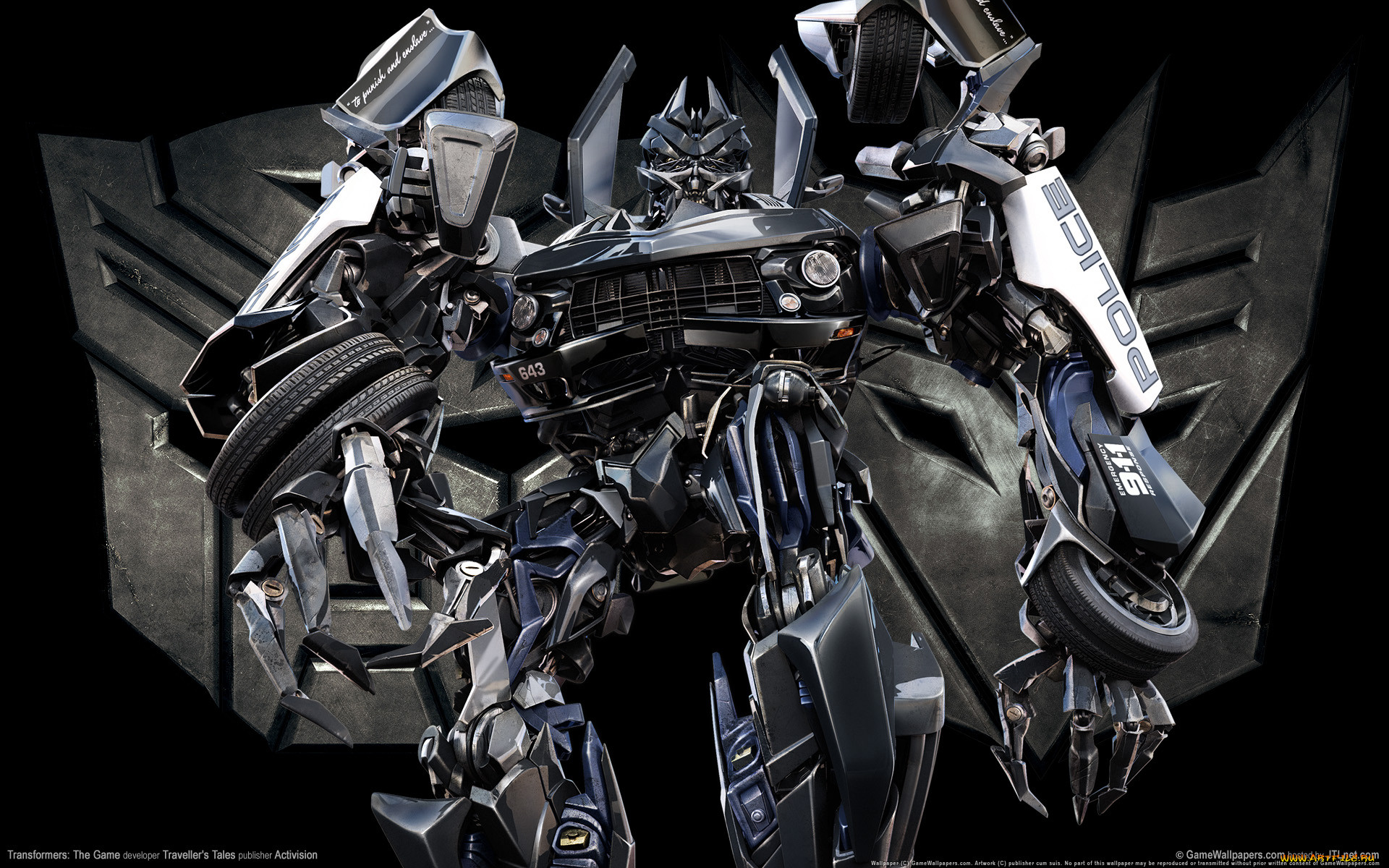 transformers, the, game, barricade, , 